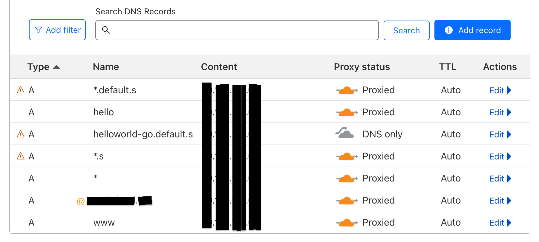 A DNS Records